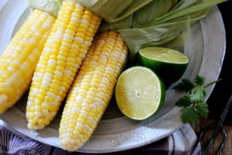 Roasted Corn with Smoky Lime Butter