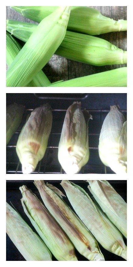 Corn roasting method