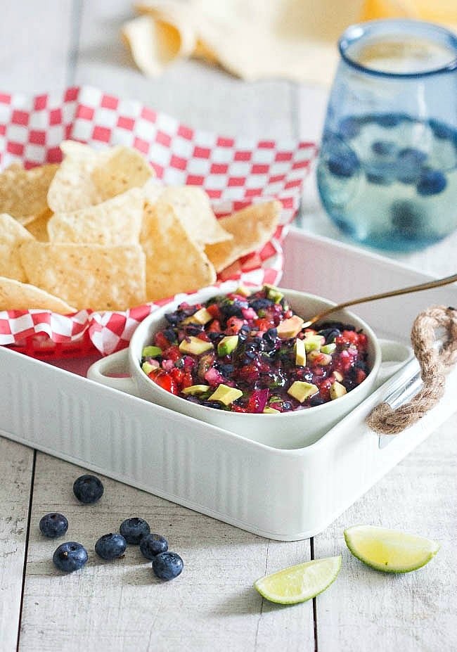 Blueberry Avocado Salsa from Barrie Hill Farms