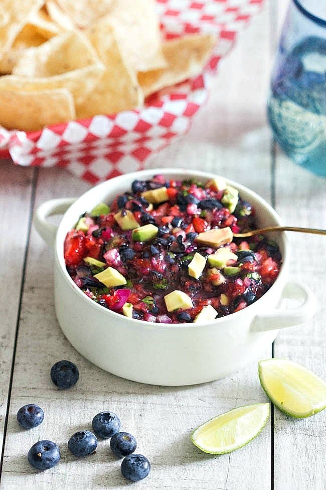 Blueberry Avocado Salsa from Barrie Hill Farms
