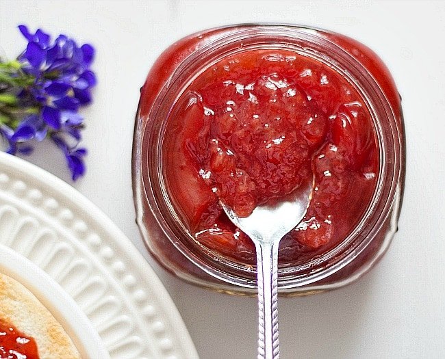 Freshly picked strawberries make the best jam! Barrie Hill Farms