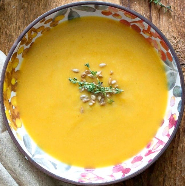 Roasted Butternut Squash Maple Apple Soup - Barrie Hill Farms
