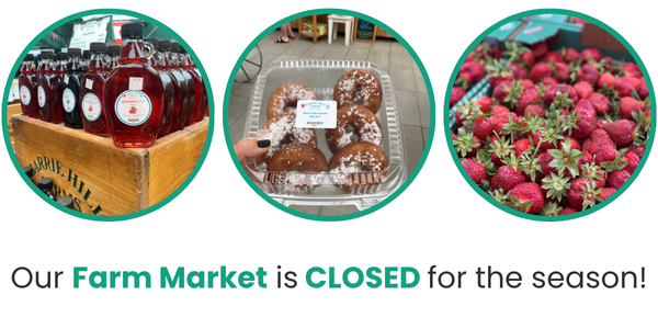 Farm market closed for the season