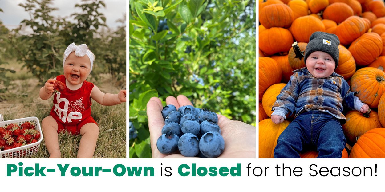 pick your own closed