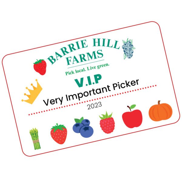 Barrie Hill Farms VIP Pass