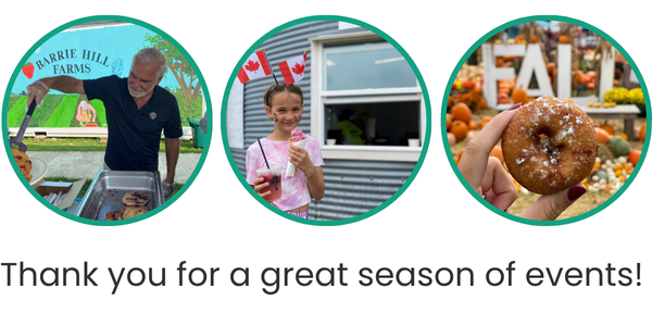 Thank you for a great season of events