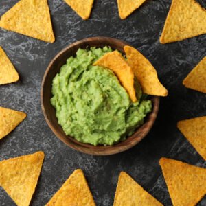Asparagus guac