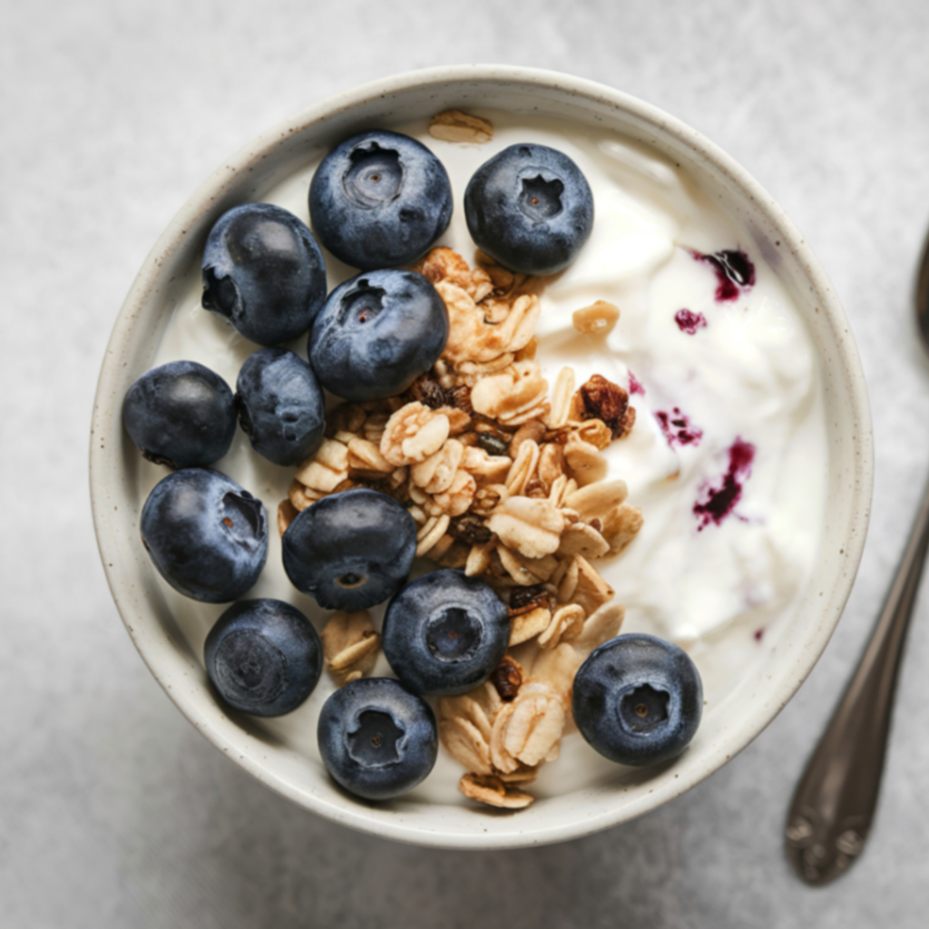 Blueberry Cheesecake Greek Yogurt