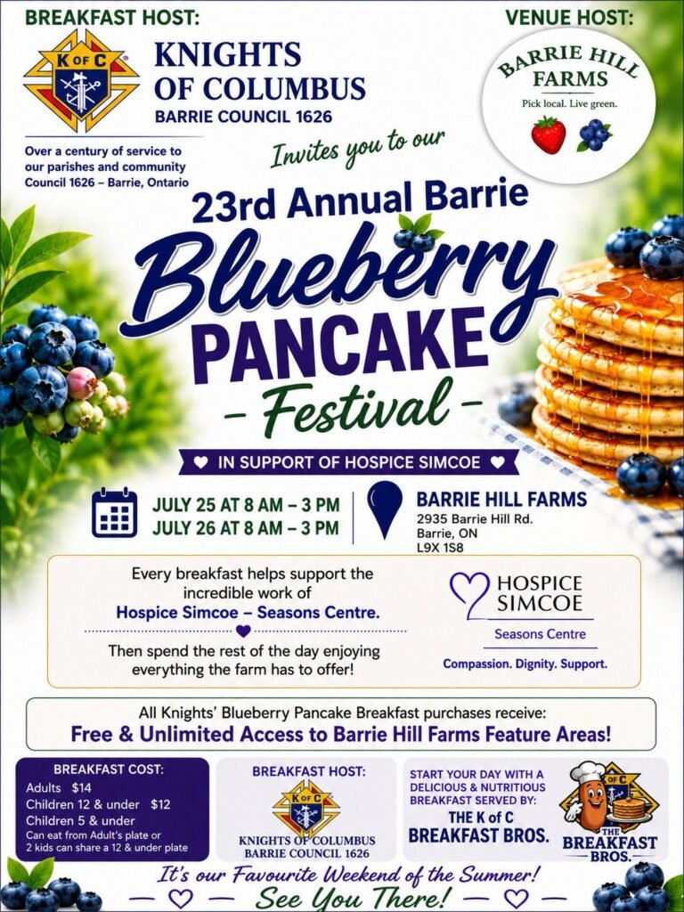 Blueberry Pancake Festival Event Details